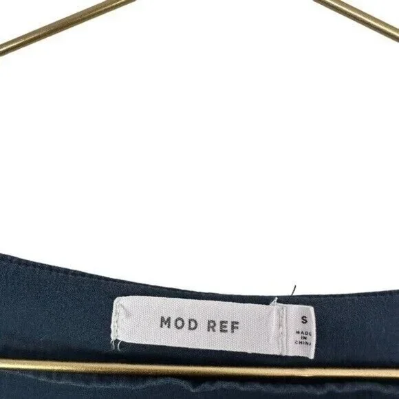 Mod REF THE ZARIA DRESS NAVY SQUARE NECK SIZE SMALL STYLE DR2436 - Picture 10 of 13